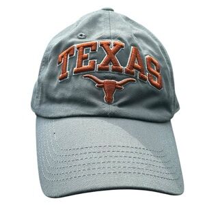Texas Longhorns NCAA Embroidered Adjustable Hat Cap Gray Burnt‎ Orange